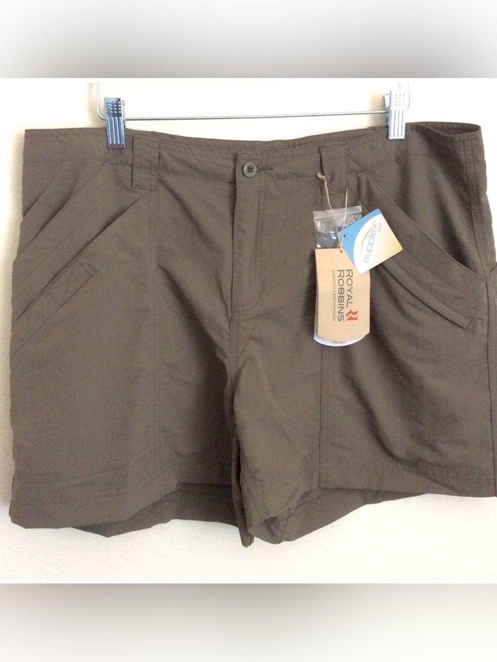 NWT Royal Robbins Backcountry Shorts UPF 50+ Sz 18 Outdoor Activewear